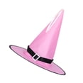 thumbnail image 2 of Billuyoard Decoración de Halloween, sombrero de bruja, luces LED, sombrero de de Halloween para niños, suministros de decoración para Iluminación navideña rosado, 2 of 6