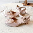 thumbnail image 2 of Zanarzt Little Girl Dress Shoes Big Kids Girl Open Toe Dress Shoes Party Wedding Shoes Pink,US 13.5, 2 of 5