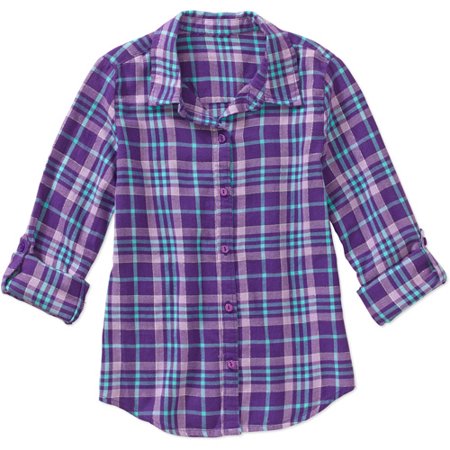 faded glory women's flannel shirts