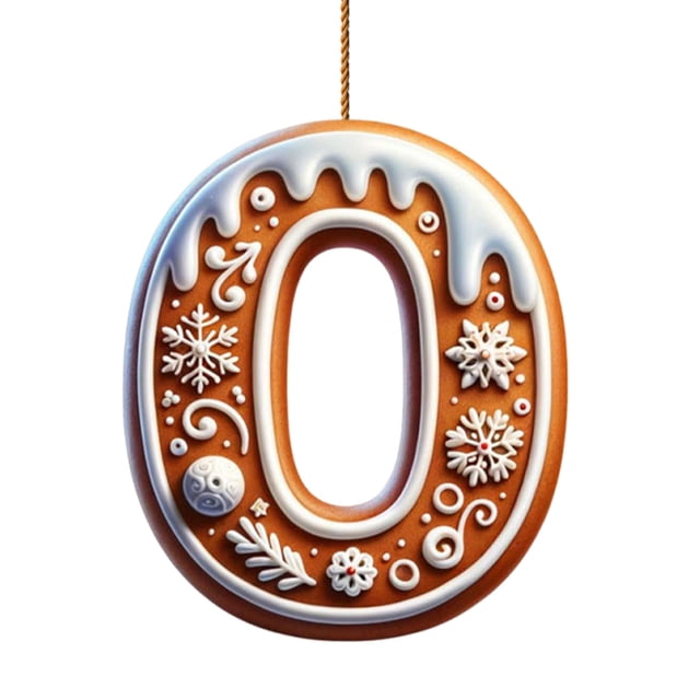 Adornos Navideños Colgantes con 26 Letras para Árbol de Navidad, Adornos Navideños Personalizados para Hacer Tú Mismo, Decoración Navideña, Decoración Colgante para Árbol de Navidad.