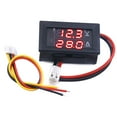 thumbnail image 3 of DC 0-100V 10A Voltmeter Ammeter LED Dual Digital Volt Amp Meter Gauge 3 Bit, 3 of 6
