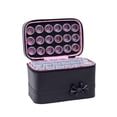 thumbnail image 1 of Zootealy Diamond Storage Box with 54 Bottles Bowknot Pattern Portable Storage Bag with Double Zippers for Painting Accessories Tool Nail Art Rhinestones, 1 of 8