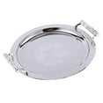 thumbnail image 3 of pitrice Round Serving Tray with Handles for Bathroom Restaurant Living Room Argent M, 3 of 9