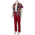 thumbnail image 2 of Ace Ventura Pet Detective Cloth Movie Shirt Pants Belt Hawaiian Vacation Full Set Outfit, 2 of 7