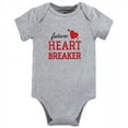 thumbnail image 5 of Hudson Baby Infant Boy Cotton Bodysuits, Valentine Heartbreaker, 0-3 Months, 5 of 5
