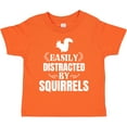 thumbnail image 3 of Inktastic Easily Distracted by Squirrels Boys or Girls Toddler T-Shirt, 3 of 5