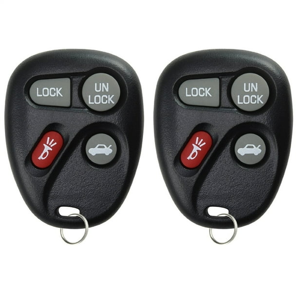 2 PACK KeylessOption Keyless Entry Remote Fob Control Car Key