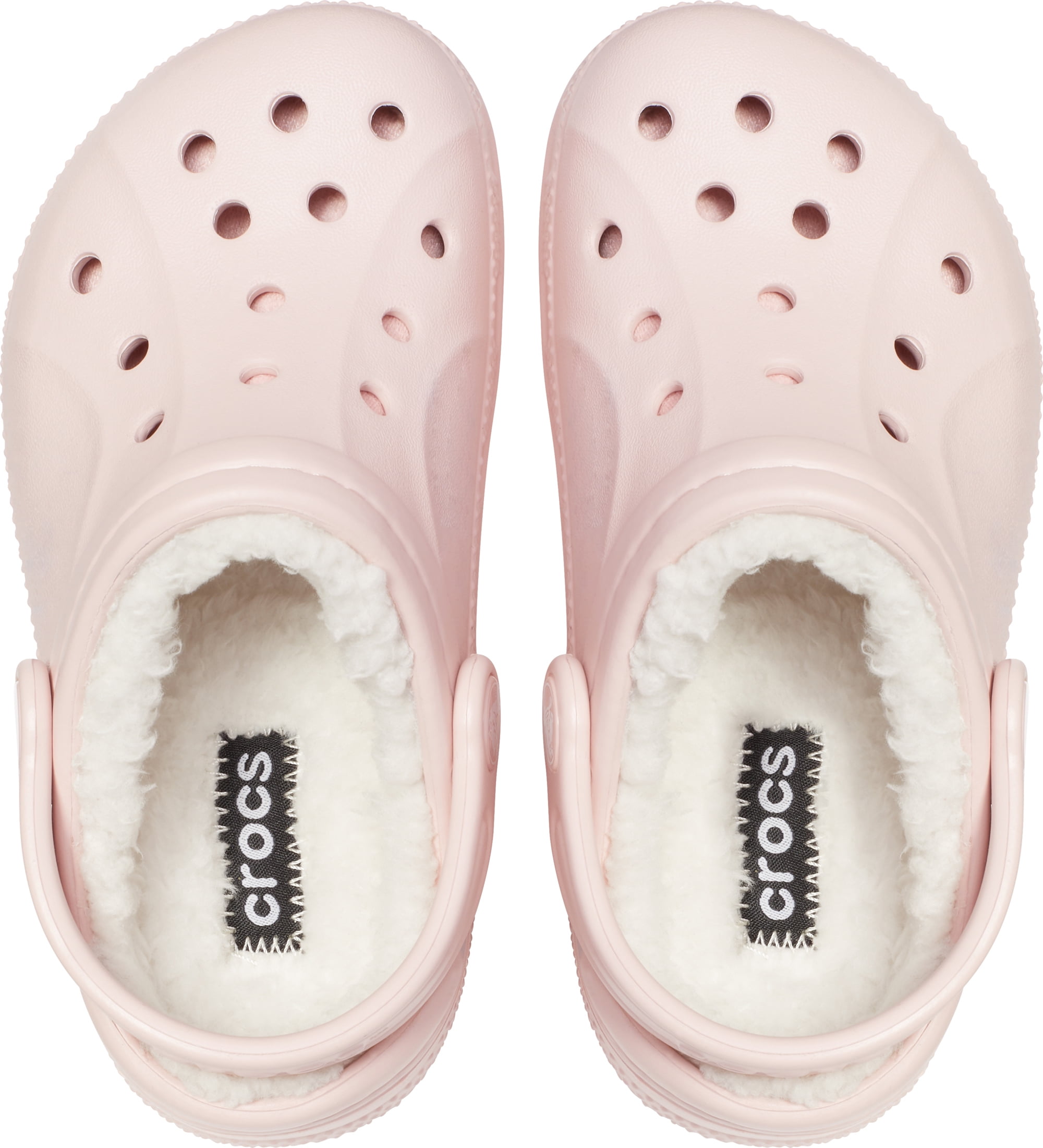 cotton candy oatmeal crocs