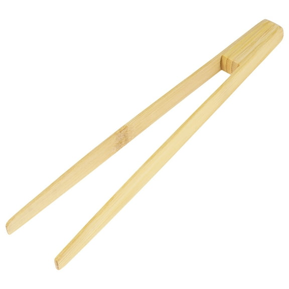 KALLORY Toaster Tongs Bamboo 1Pack 5.7In