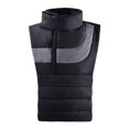 thumbnail image 1 of Chaleco de invierno para motocicleta, ropa reflectante a prueba , chaqueta Unisex, cubierta térmica para el cuello, chaleco térmico para cicl BLESIY chaleco cálido de invierno, 1 of 7