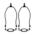 thumbnail image 2 of oshhnii 2 Pieces Lamp Shade Harp Holder E26 Light Fitting Harps for Table/Floor Lamp Black, 2 of 9