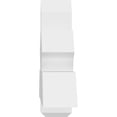thumbnail image 3 of 48"W x 20"H x 6"D x 6"F, 10/12 Pitch, Redmond Architectural Grade PVC Gable Bracket, 3 of 8