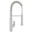 thumbnail image 2 of GROHE 31380DC0 Super Steel 6" Kitchen Faucet, 2 of 2