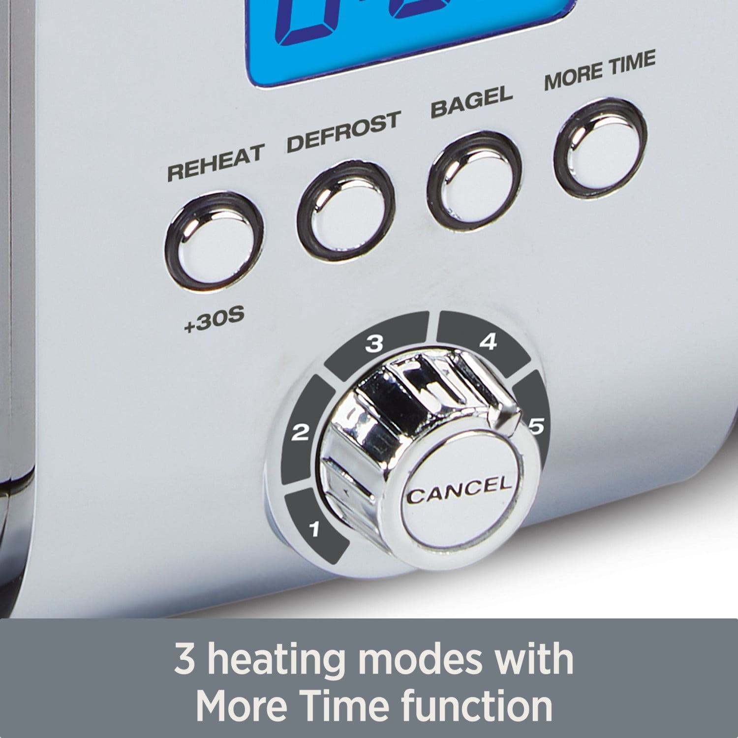 All-Clad Electric Stainless Steel Toaster with Extra Wide Slots, 2 Slice, LED Display, Silver