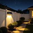 thumbnail image 6 of AuroraX Motion Sensor Solar Wall Light Outdoor Solar Lights for Yard Decorative Wireless LED Security Waterproof Patio Garage Porch Lamp Black, 6 of 6