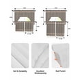thumbnail image 5 of Country Star Plaid Swag Kitchen Curtains Sets for Windows 24 Inch Length, Black Retro American Farm Barn Berry Short Window Curtain Panels Swags Valances and Tiers 3 Piece Set for Cafe/Dining Room, 5 of 5