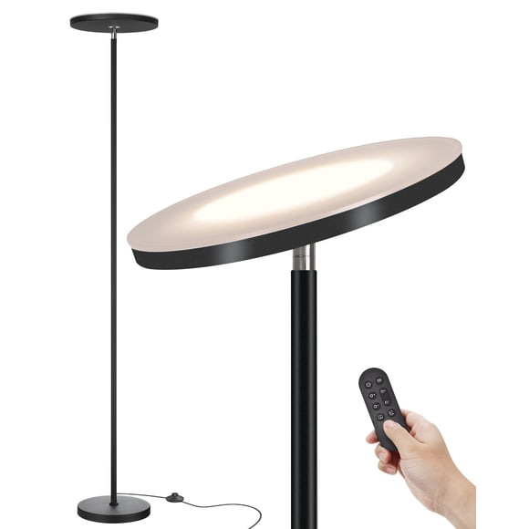 Lámpara de pie JOOFO de 175 cm LED regulable con control remoto 30 W 2800 lm