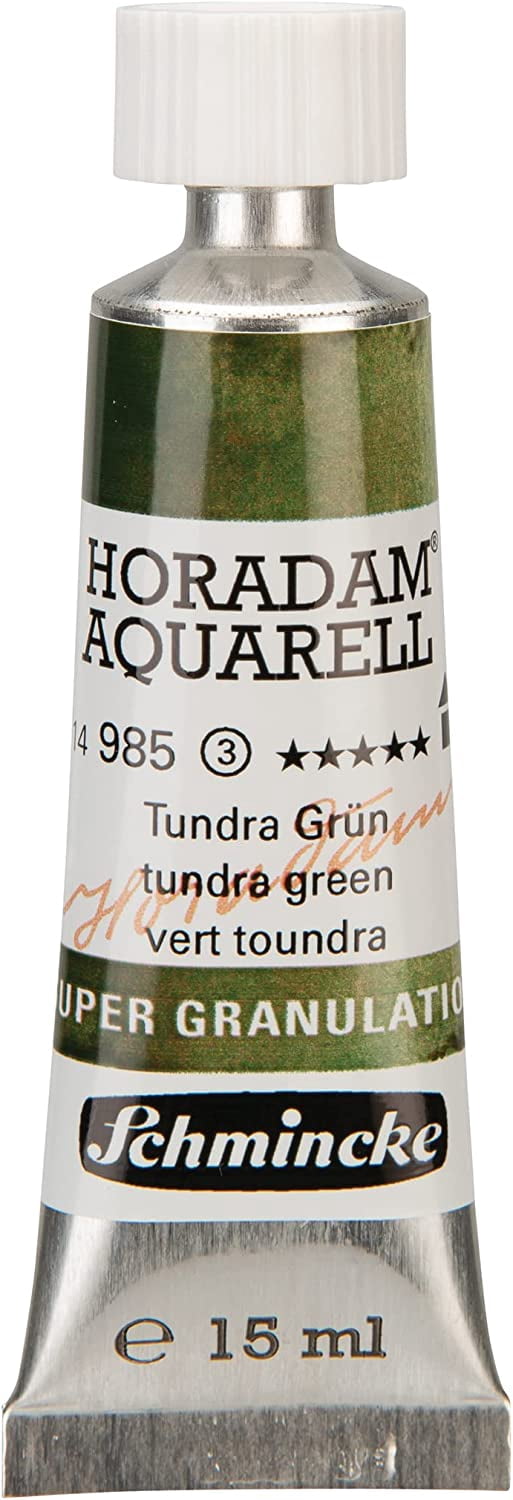 Schmincke Horadam Aquarell Artist Watercolor - Tundra Green, 15 ml tube