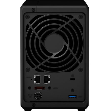 Synology DiskStation DS720+ NAS Server for Business with Celeron CPU, 6GB Memory, 1TB M.2 NVMe SSD, 4TB HDD Storage, Synology DSM Operating System