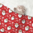 thumbnail image 2 of Naloa Merry Christmas Santa Claus A Dog Blanket, 3 Sizes Cat Blanket for Indoor Cats Large Medium Small Dog Gifts-Large, 2 of 8