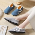 thumbnail image 6 of Lenago Children's Fuzzy Slippers Toddler Infant Home Slippers for Boys Girls Soft Flat Slip On Easy Hook-and-Loop​​ Fleece Lined Winter House Shoes Slip-Resistant Indoor 2-12 Years, 6 of 10