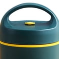 thumbnail image 2 of Thermal Lunch Box Stainless Steel Bento Food Containers for Kids (Dark Green), 2 of 9