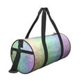 thumbnail image 3 of Bingfone Beautiful Glitter Print Gym Duffle Backpack for Men Women,Travel Weekender Carry-On Bags with Detachable Back Pack Straps for Traveling Overnight Climb Sports, 3 of 8