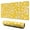 Yellow Dog Paw, variant on Long Mouse Pads for Desk,Pug Dog Desk Mats on Top Of Desks, Desk Mouse Pad Extra Large with 3mm Non-Slip Base and Stitched Edge for Gaming,Office,Work,Home 31.5"x11.8"