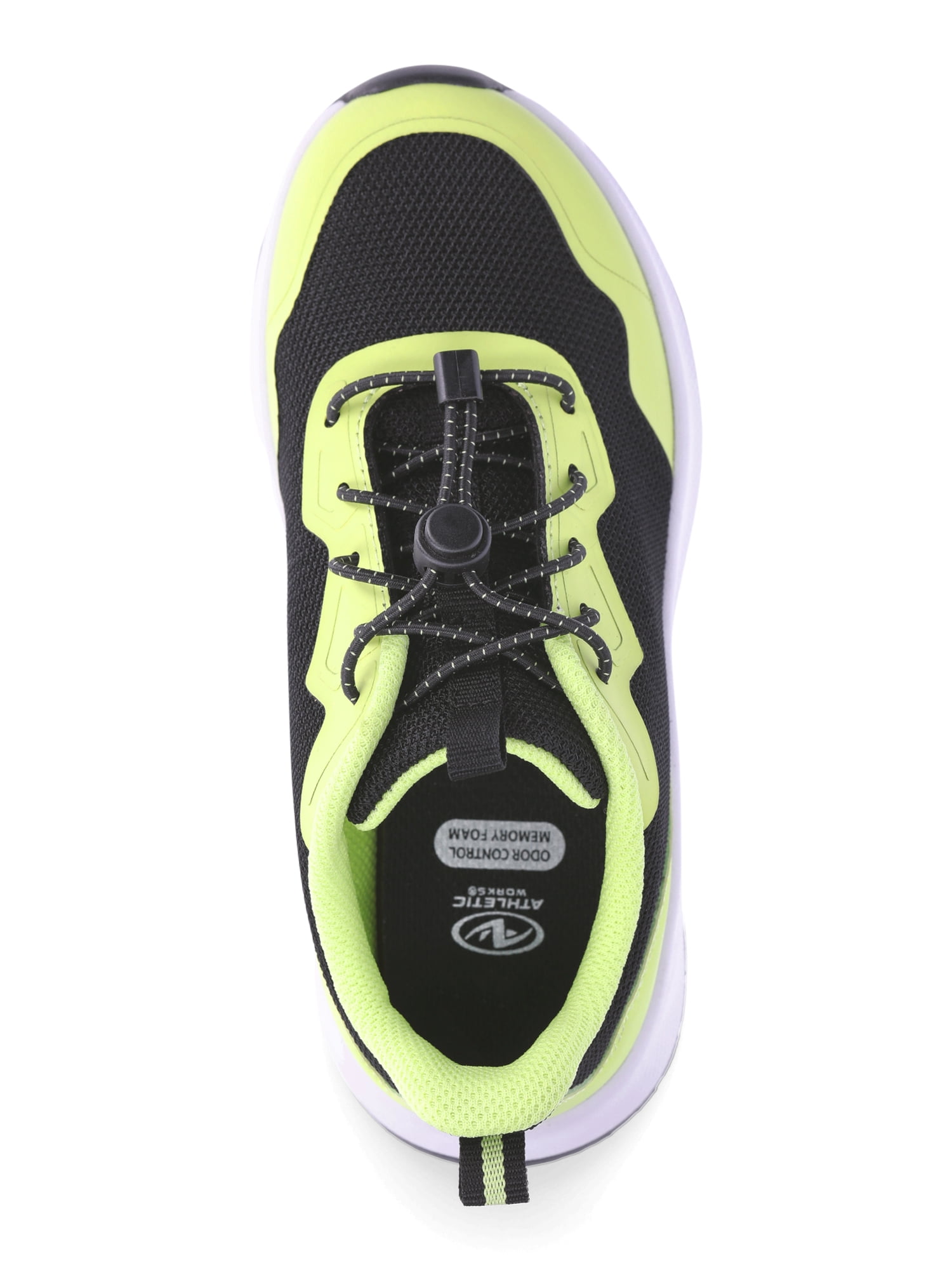 Athletic Works Little and Big Kids Bungee Mesh Jogger Sneakers