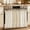 Beige, variant on Oven Skirt Curtain for Kitchen 20x27 Inch, Vintage Rust Red Striped Oven Curtain with 8 Ribbon Ties & Ruffle Trim, Stove Skirt Curtain Dishwasher for Cabinets Over Sinks Farmhouse Modern Stripes Boho