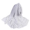 thumbnail image 2 of Lightweight Scarf, Duoif Silk Women 160*50Cm Simulation Print Wrap Dot Shawl Soft Scarf Scarves Long Scarf Scarf Shawl White, 2 of 3
