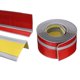 thumbnail image 1 of Protector de borde de escalera Uxcell antideslizante, tira autoadhesiva para exteriores e interiores, amarillo (10 pies), 1 of 6