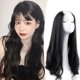 thumbnail image 1 of Half Wigs Hair Piece U Part Curly Wig Black Color U Shaped Hair Wigs Waves, 1 of 5