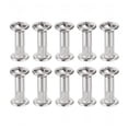 thumbnail image 5 of Uxcell Female M4x16mm Cross Screw Post Carbon Steel Nickel Plated 10 Sets, 5 of 5