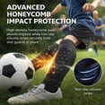 thumbnail image 3 of Shin Defender Shin Guards Kids - ShinDefender Soccer Shin Guards Socks for Kids Youth Adult, 3 of 6