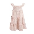 thumbnail image 1 of Mother Daughter Matching Dress Ruffled Floral Boho Sleeveless Dress, 1 of 3