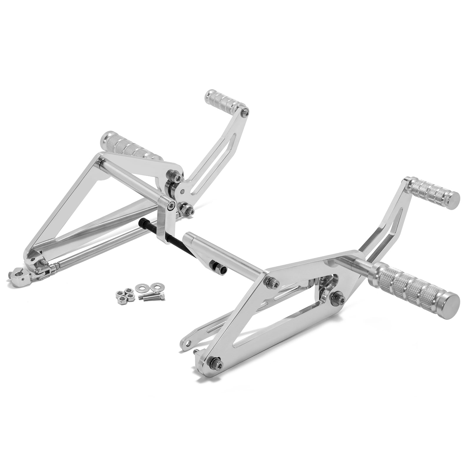 25.4cm Forward Controls Foot Pegs for Suzuki VS800 VS750 Intruder 800 750 Polished