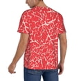 thumbnail image 2 of Picia Beef2 Pattern Mens Polo Shirts Quick Dry Short Sleeve Golf T Shirt Performance Moisture Wicking Casual Workout Baseball T-shirt-X-Large, 2 of 7