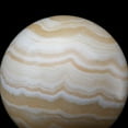 thumbnail image 3 of Genuine Polished Gemmy Banded Onyx Sphere from Mexico (4.9 lbs), 3 of 3