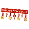 thumbnail image 6 of balikha Chinese New Year Banner Garland Wall Hanging Ornament Spring Festival Decoration Lunar New Year Decor for Home, Xmas, Kitchen Style C, 6 of 9