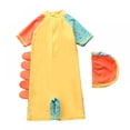thumbnail image 2 of Little Boys Toddler Dinosaur Swimsuit UPF 50+ Rash Guard Swimwear One-Piece with Sun Hat Bathing Suits 1-7T, 2 of 3