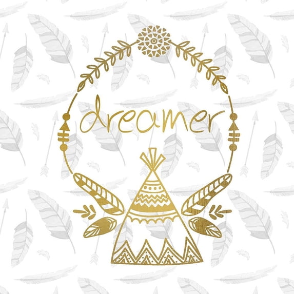 Feathered Dreamer Poster Print by Allen Kimberly