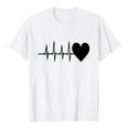 thumbnail image 3 of CAIXIA Valentines Couples Matching Shirts Love Heart Graphic T-Shirt Valentine Tee Tops for Husband Wife,Unisex/L, 3 of 4