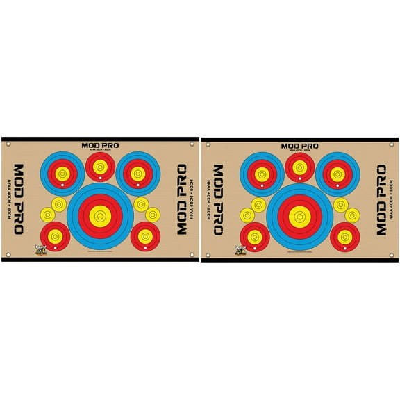 Morrell Jacket MOD Pro Series-NFAA Polypropylene Target, 2 Pack, Tan