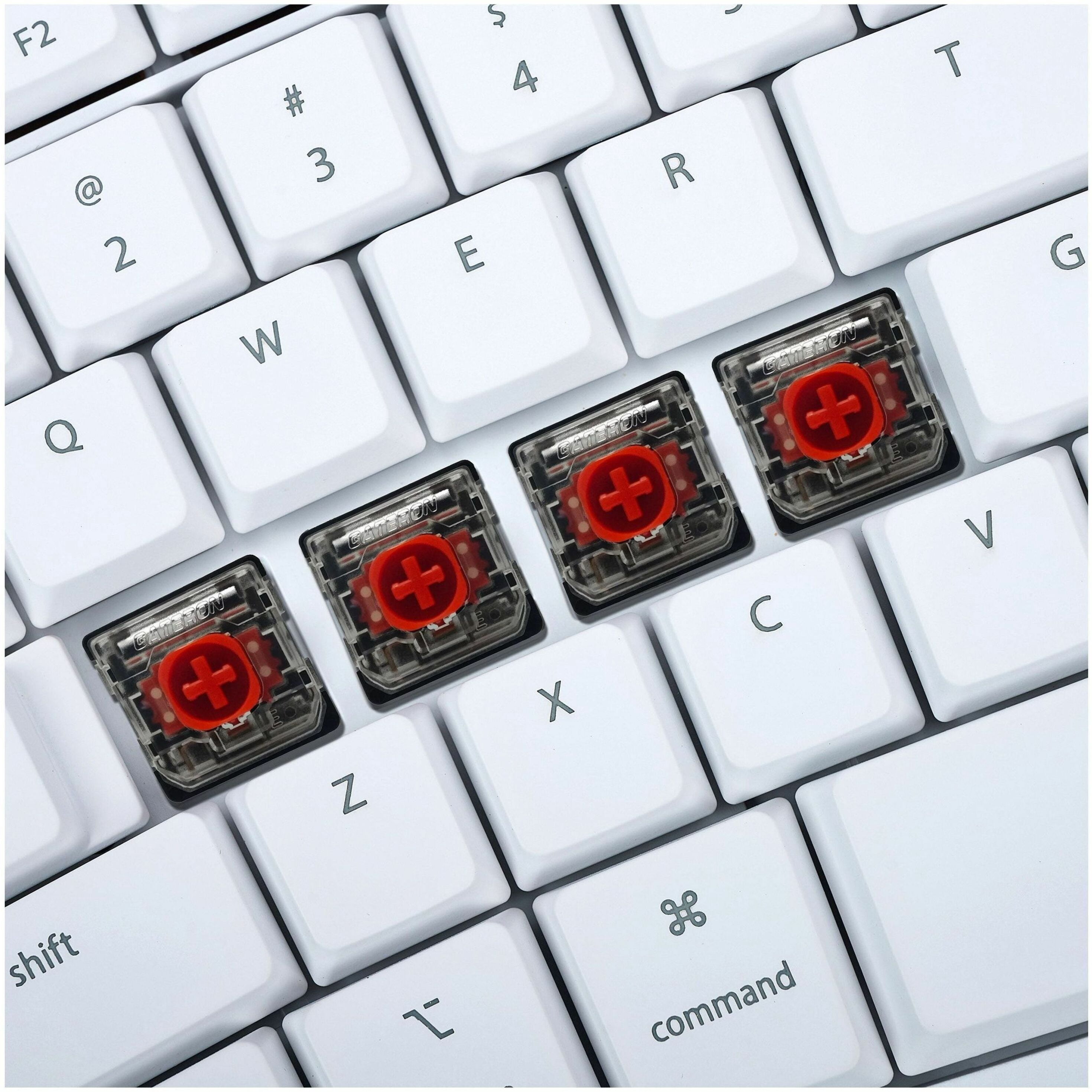Kinesis mWave Mechanical Keyboard for Mac - Quiet Linear Switch (kb150m-lin)