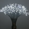 thumbnail image 3 of Wintergreen Lighting Starburst Lighted Branches, 24", Silver with 200 Cool White LED Twinkle Lights, Fully Shapeable, Plug-In, 3 of 8