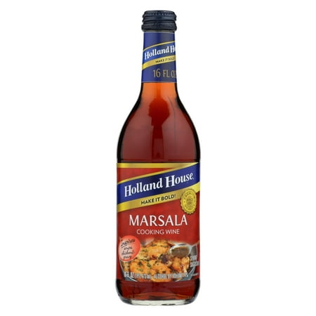 Holland House Holland House Marsala Cooking Wine - Marsala - Pack of 12 - 16 Fl