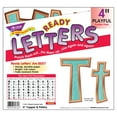 thumbnail image 4 of Trend Enterprises Trend Copper & Patina 4" Playful Combo Ready Letters 3 Packs T-79771BN, 4 of 4