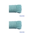 thumbnail image 1 of Langgg Color Hemp Rope Roll Making Tool 100 Cotton rope colorful twine macrame cord string thread Handmade String accessory DIY cord Lake Blue 5mm x 10m 2Set, 1 of 6
