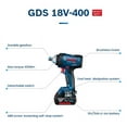 thumbnail image 6 of Bosch Impact Wrench 18V Brushless Lithium 400N.m High Torque Rechargeable GDS 18V-400 Electric Wrench Cordless Power Tools, 6 of 7